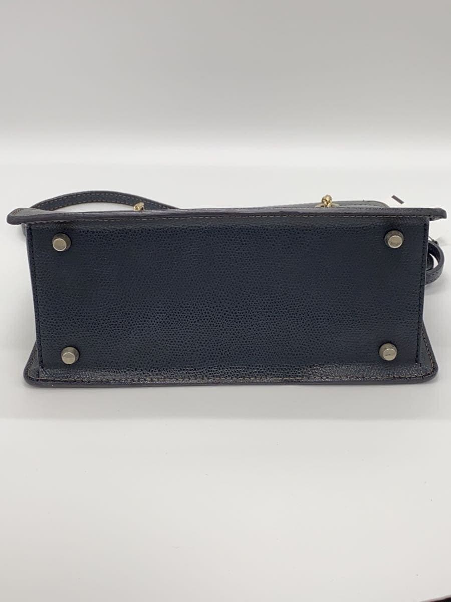 FURLA Shoulder Bag Leather BLK Solid 269308 4