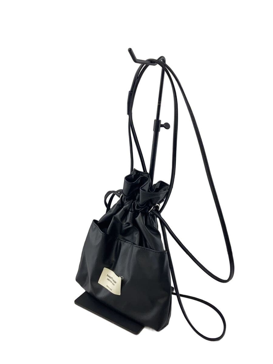 beautiful people Shoulder Bag BLK Solid 2