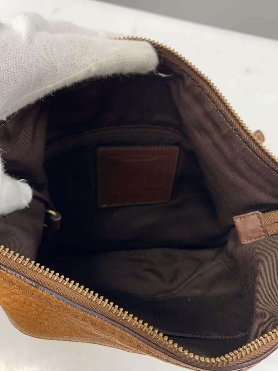 COACH Shoulder Bag Leather CML Solid 10399 6