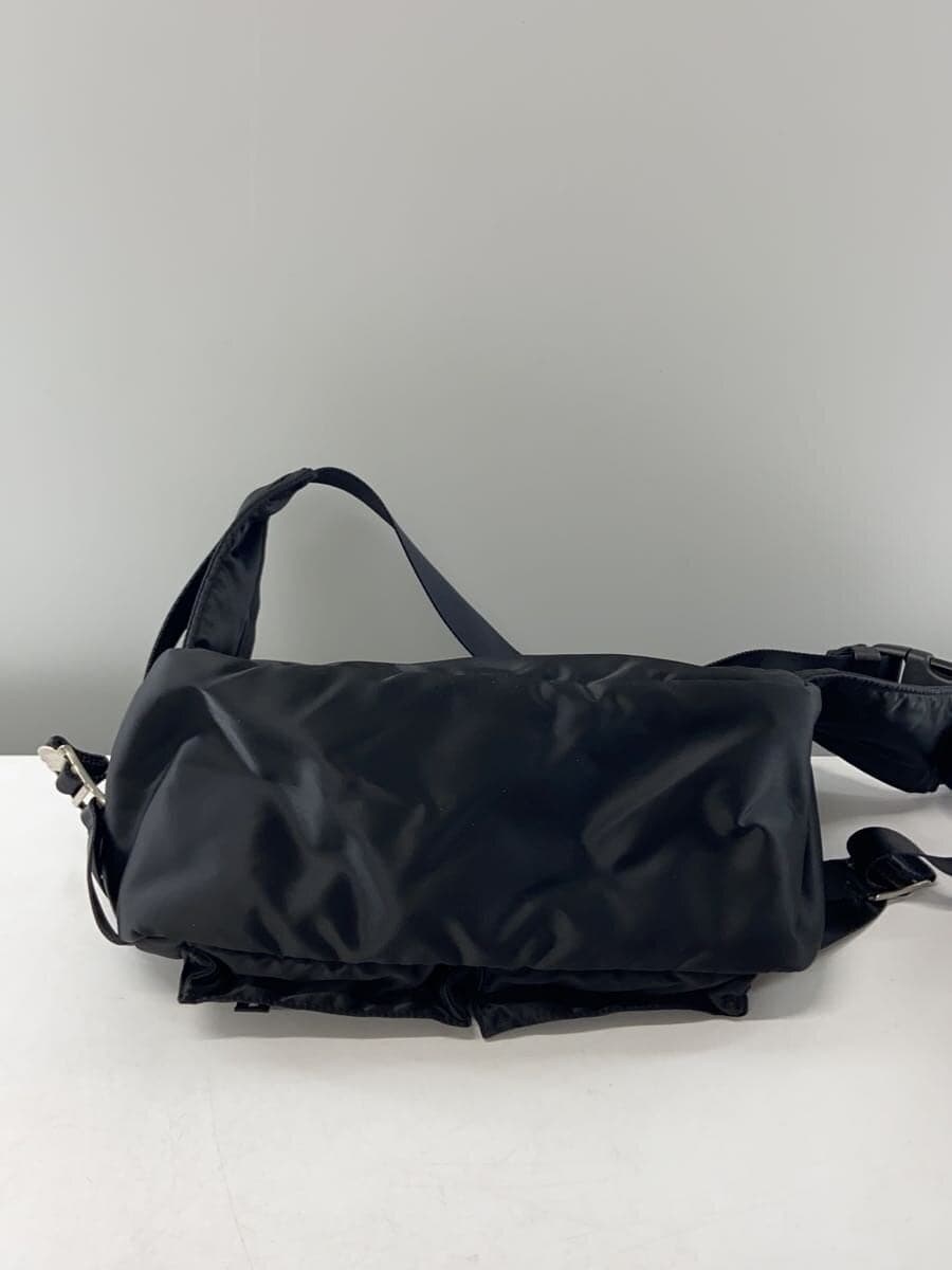 PORTERJAM HOME MADE Waist Bag Nylon Black 4