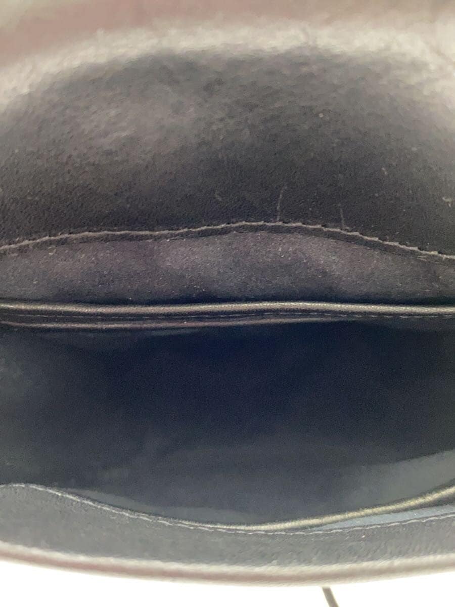 BEAMS×SLOW Shoulder Bag Leather BLK 6