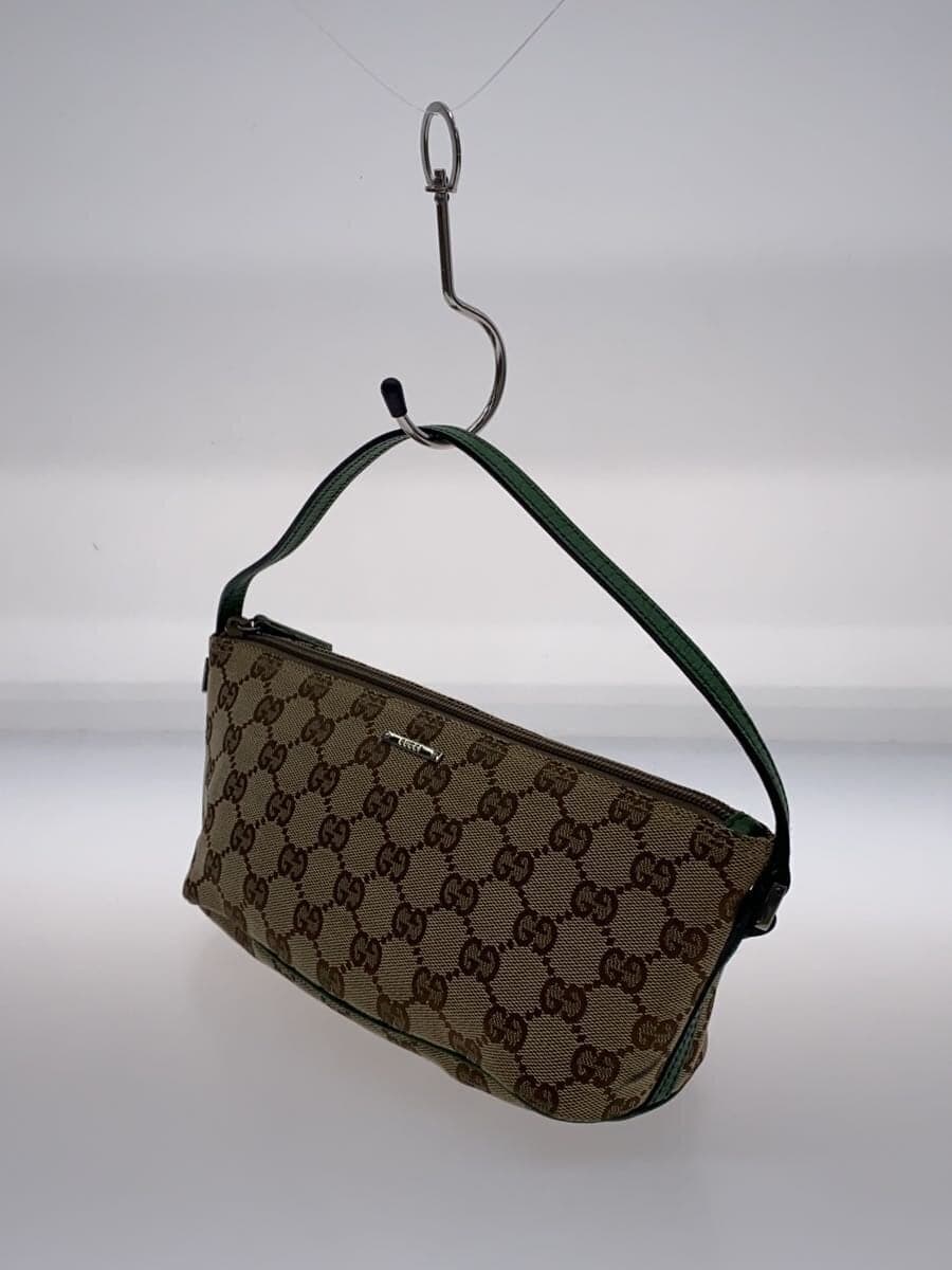GUCCI Accessory Pouch_GG Canvas Canvas BRW Allover Pattern 07198 2