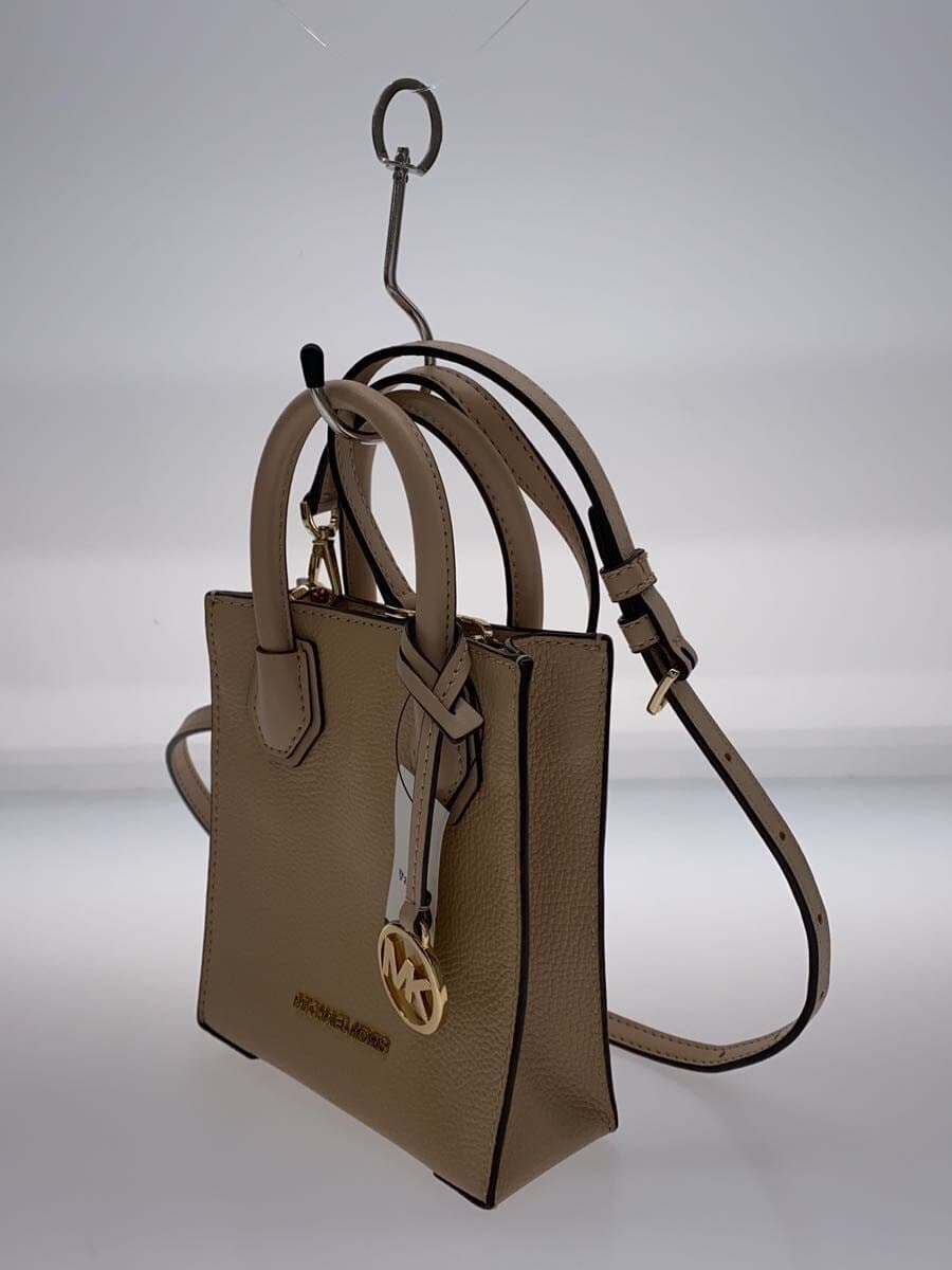 MICHAEL KORS MERCER 2WAY SHOPPER XBODY Leather BEG 35S1GM9T0L 2