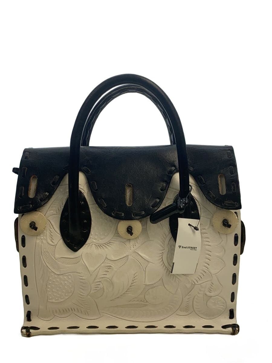 Carving Tribes Handbag Leather