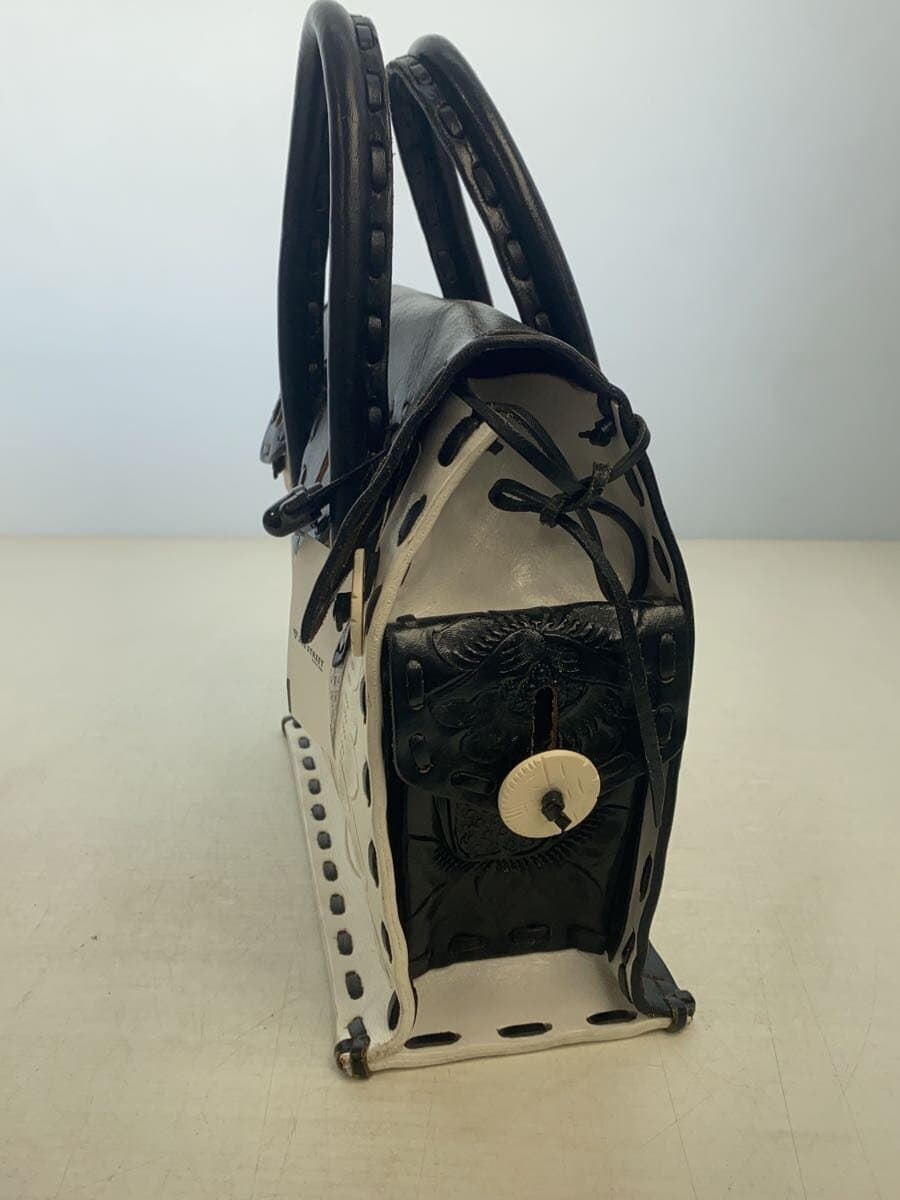 Carving Tribes Handbag Leather 2