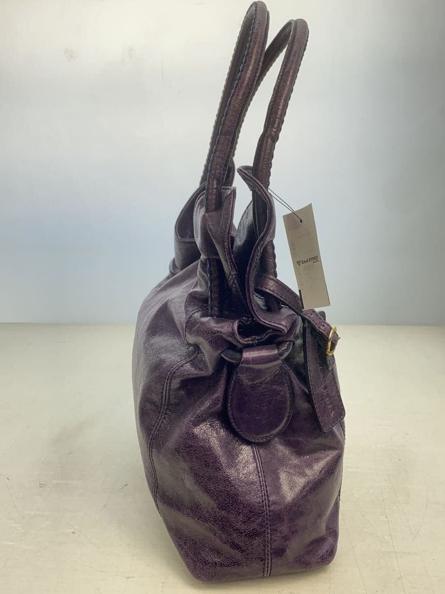 PLINIO VISONA Tote Bag Leather PUP Solid 2