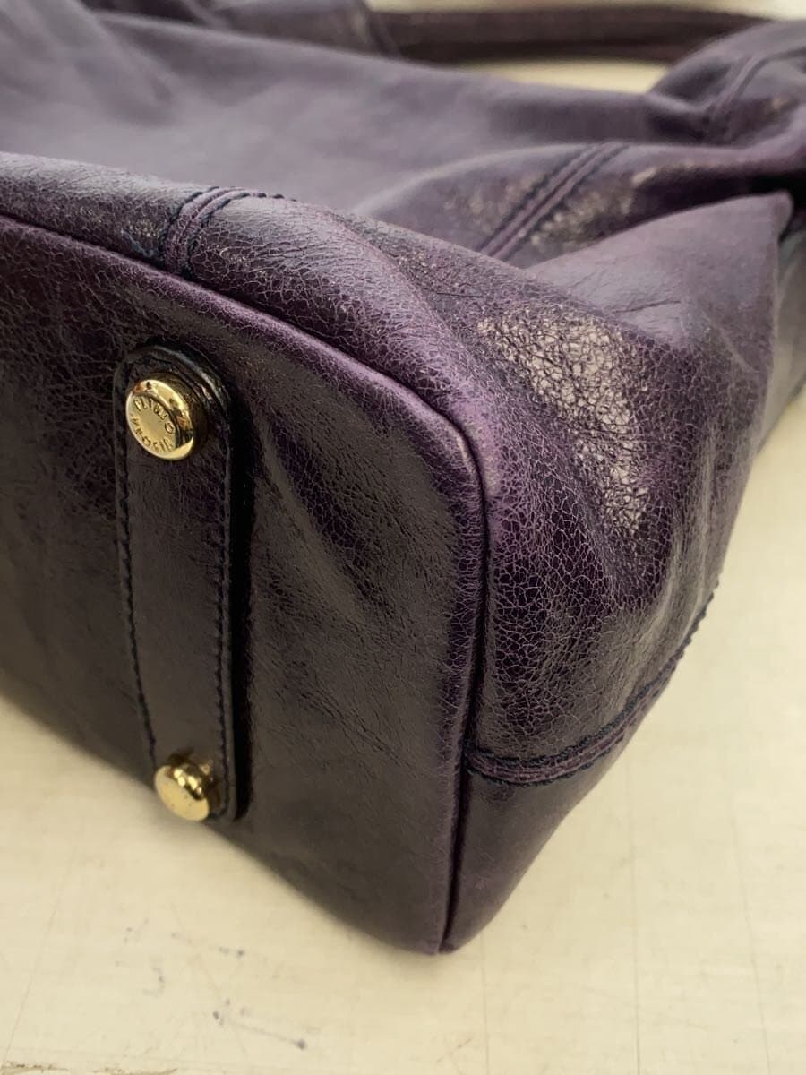 PLINIO VISONA Tote Bag Leather PUP Solid 7