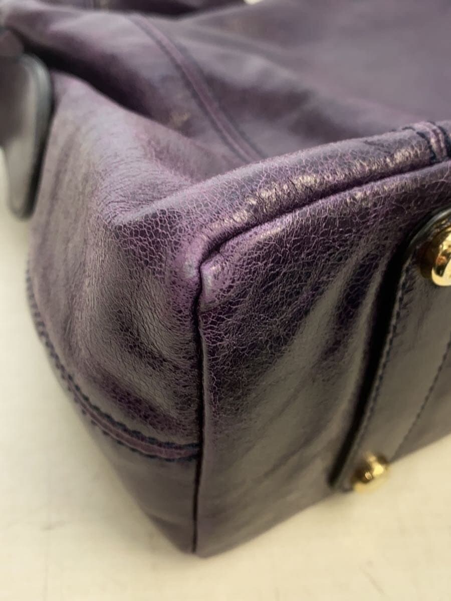 PLINIO VISONA Tote Bag Leather PUP Solid 8