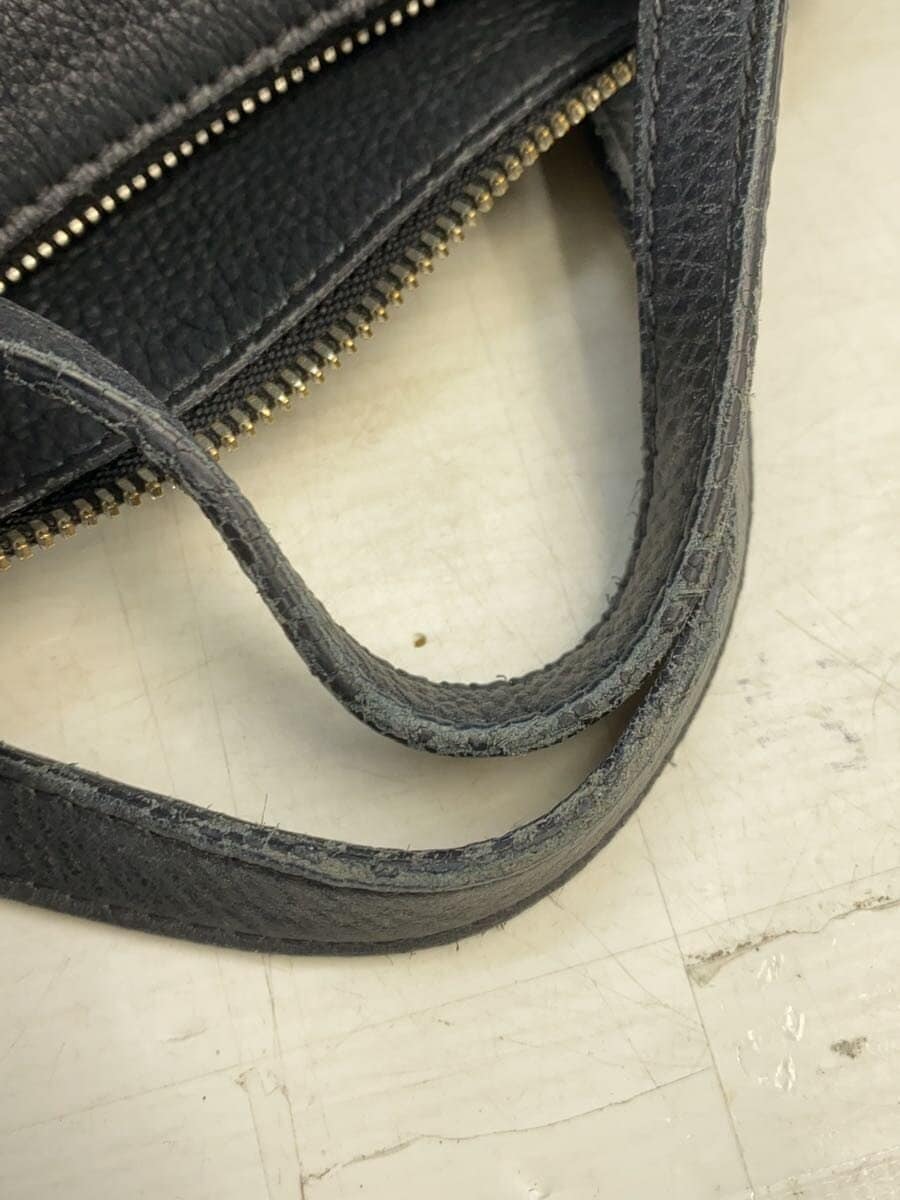 GIANNI CHIARINI Shoulder Bag Leather BLK 222 9