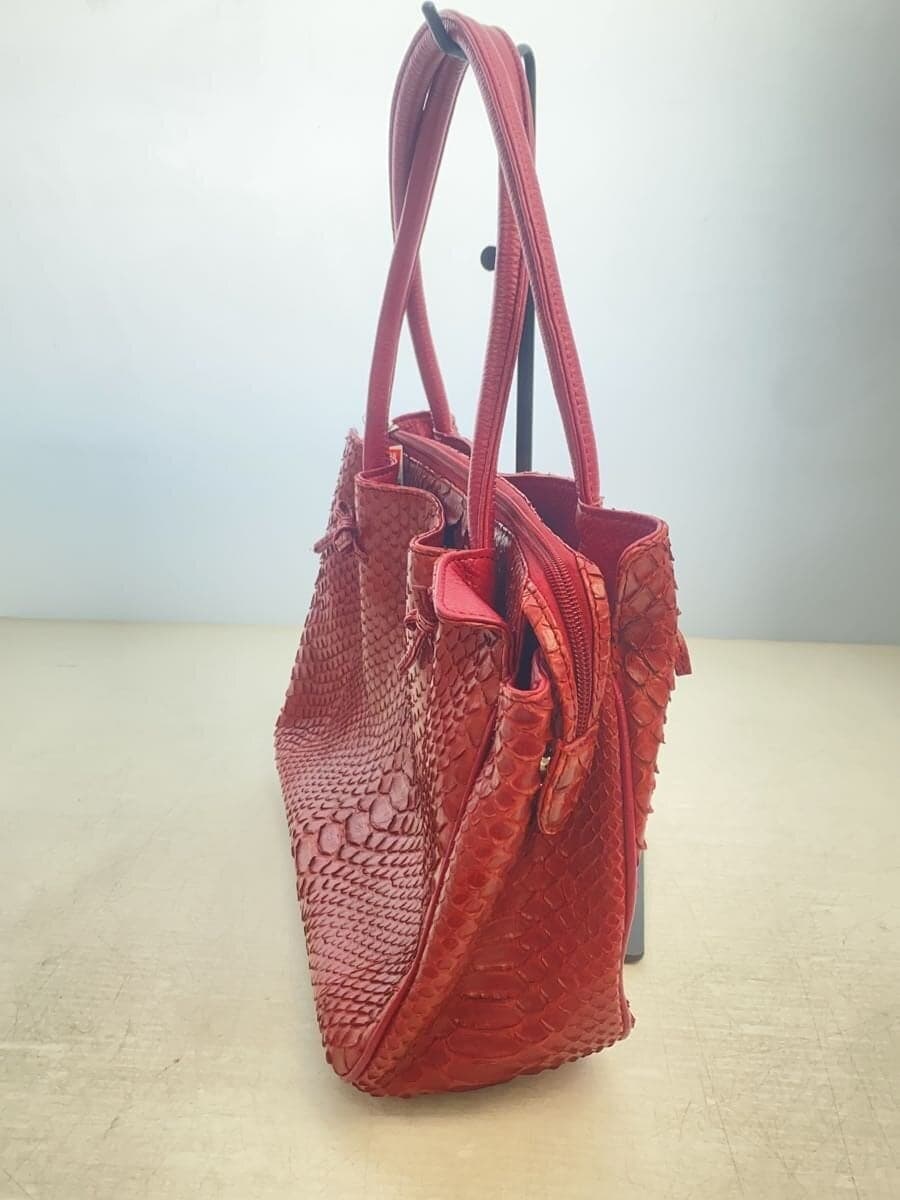Other Brand Handbag Leather RED 2