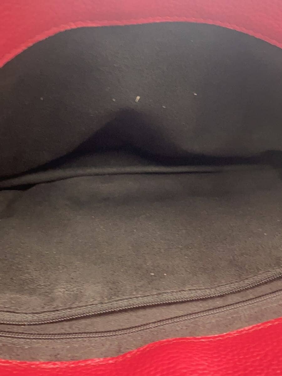 Other Brand Handbag Leather RED 6