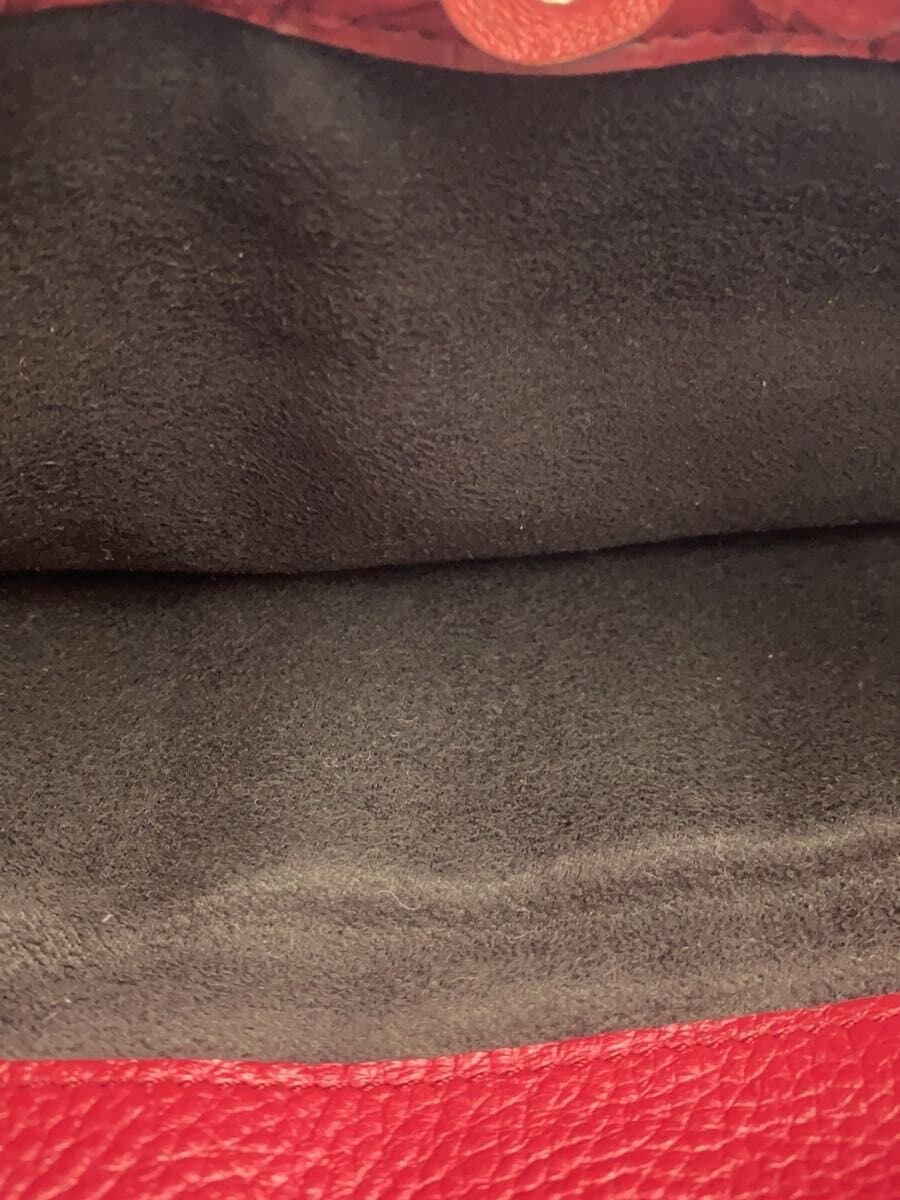 Other Brand Handbag Leather RED 7