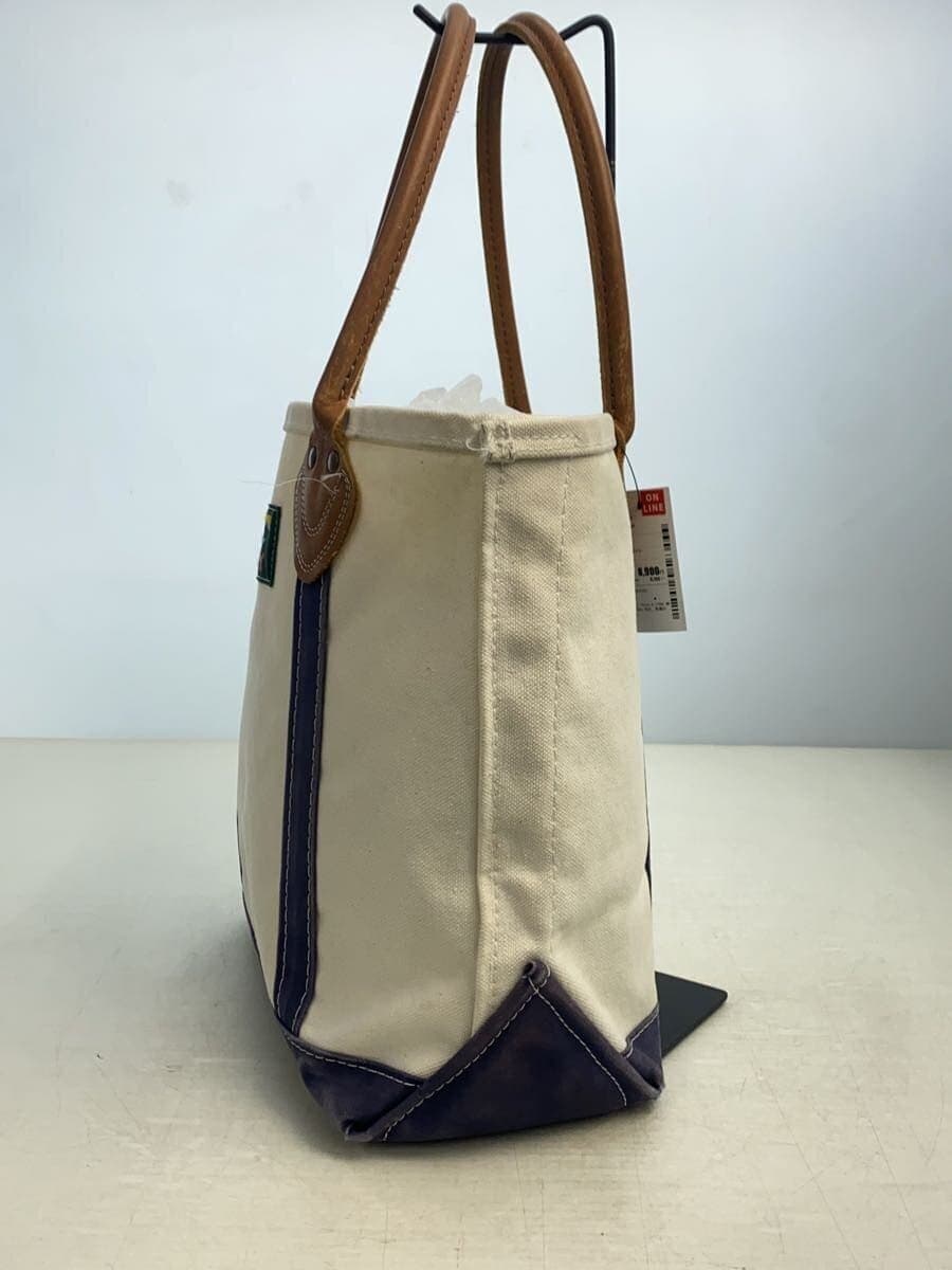 L.L.Bean Tote Bag Canvas CRM Solid 509954 2