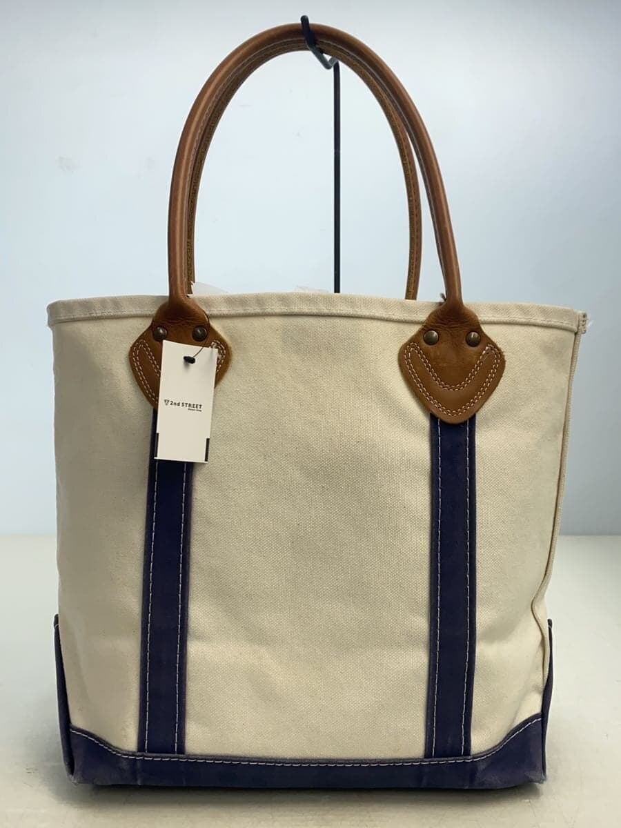 L.L.Bean Tote Bag Canvas CRM Solid 509954 3