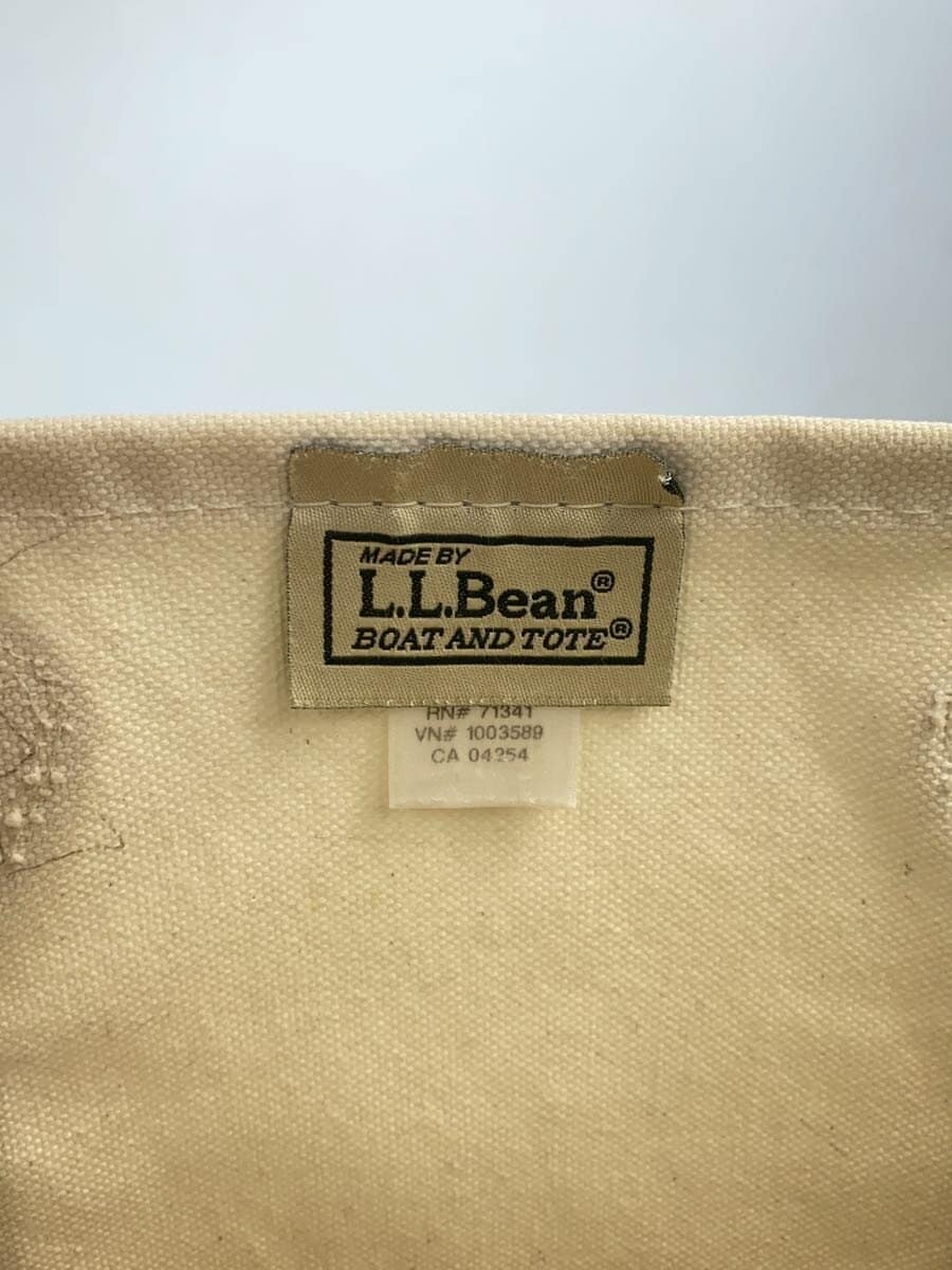 L.L.Bean Tote Bag Canvas CRM Solid 509954 6