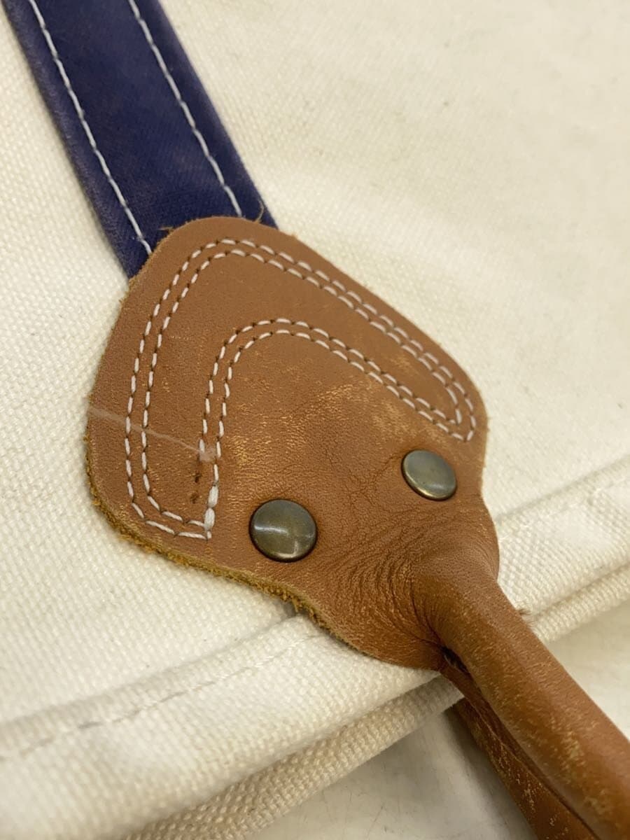 L.L.Bean Tote Bag Canvas CRM Solid 509954 9