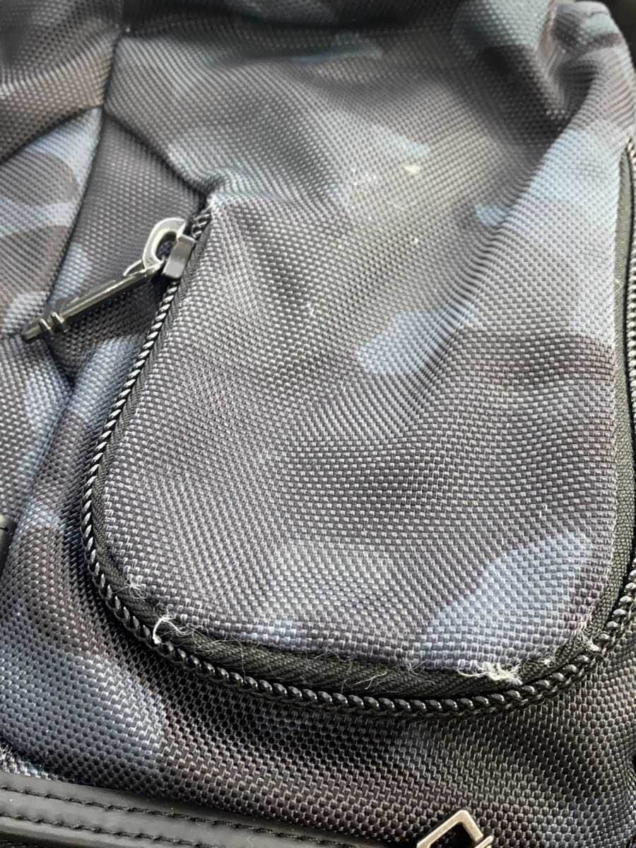 TUMI Alpha Bravo Lance Backpack NVY Camouflage ALPHA BRAVO Damage and sunburn 8