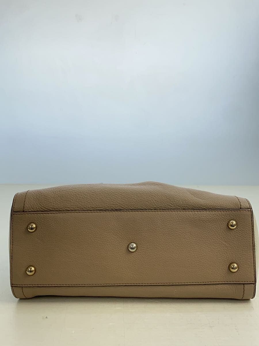 FURLA shoulder bag -- BEG plain 4
