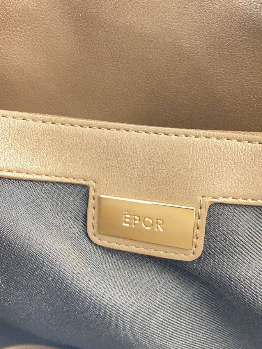 EPOR Tote Bag -- BRW Solid Color With Cracked Edges 5