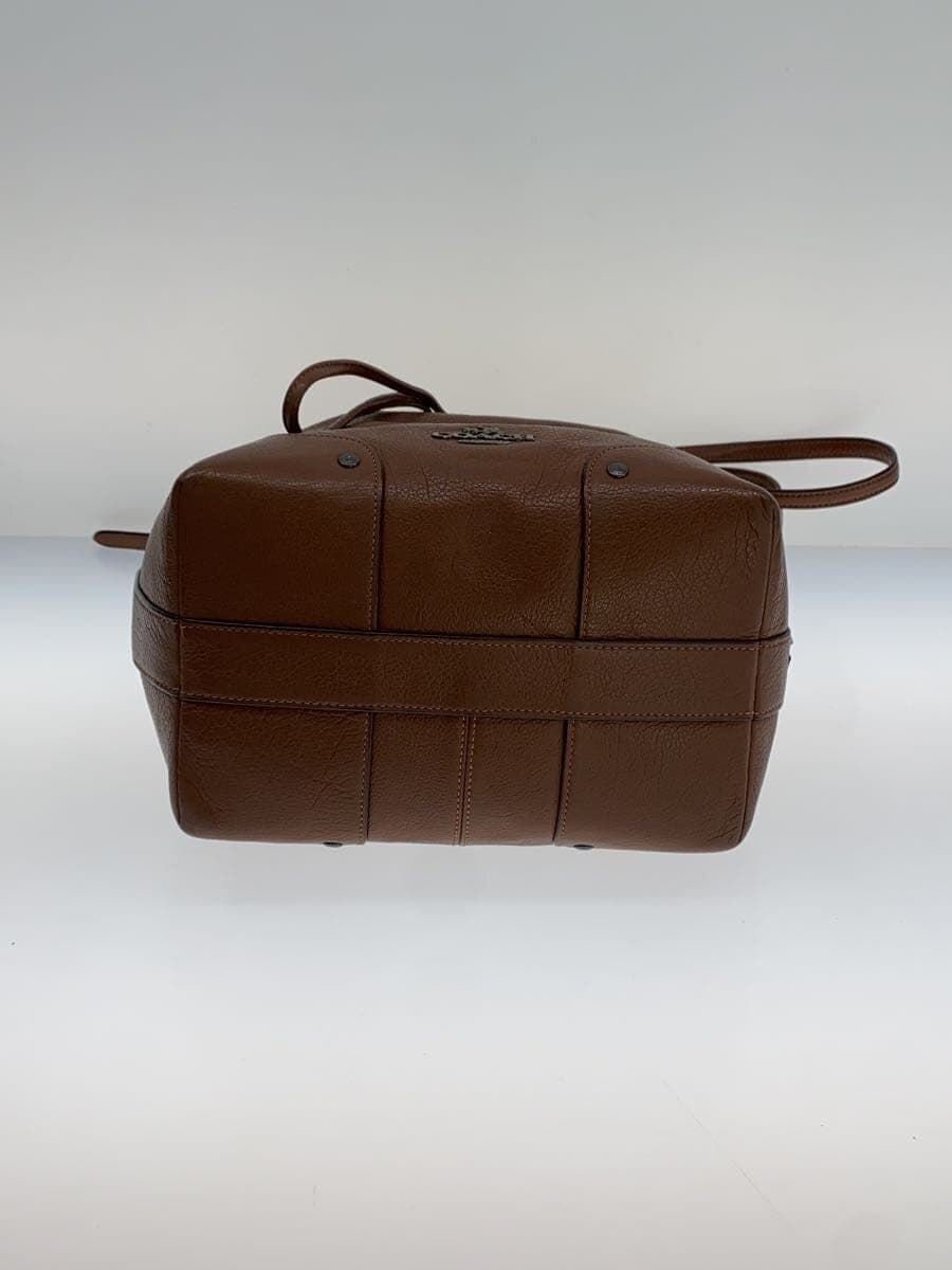 COACH Shoulder Bag Leather BRW F35684 4