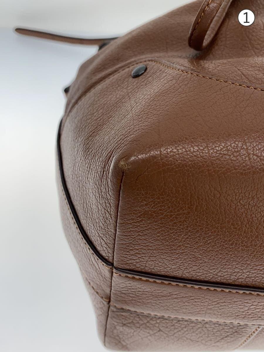 COACH Shoulder Bag Leather BRW F35684 7