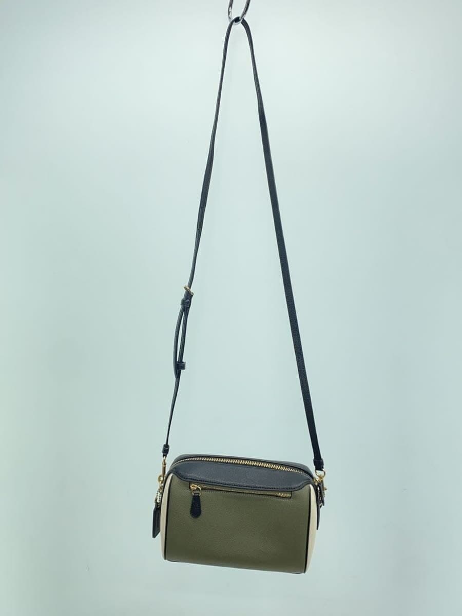 COACH Shoulder Bag PVC KHK F77685 3