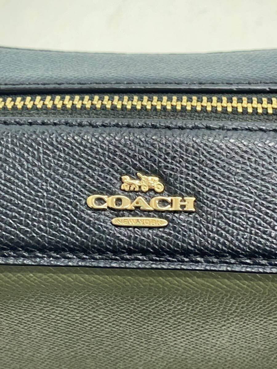 COACH Shoulder Bag PVC KHK F77685 5