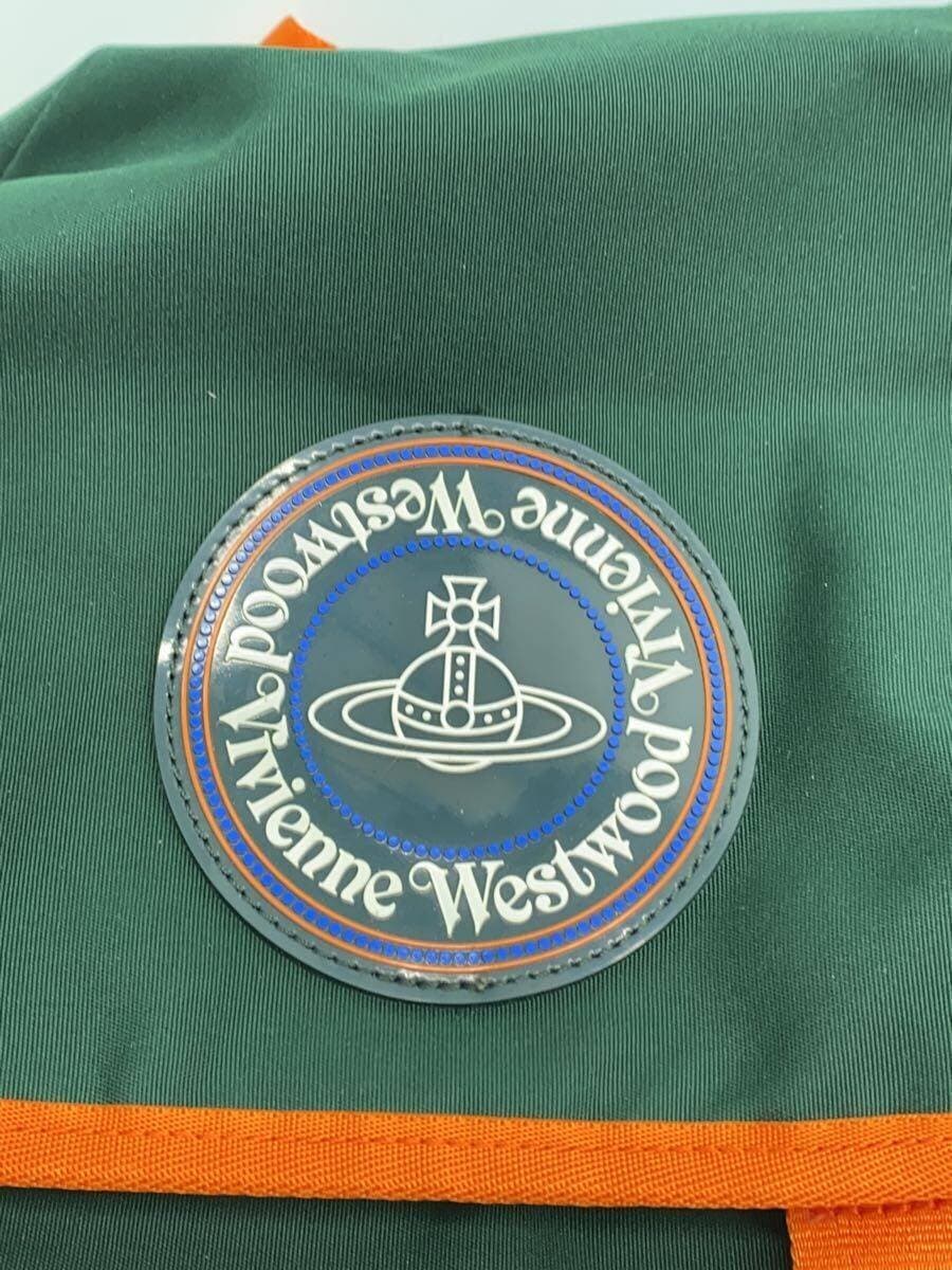 Vivienne Westwood Backpack Nylon GRN Solid VWH004 5