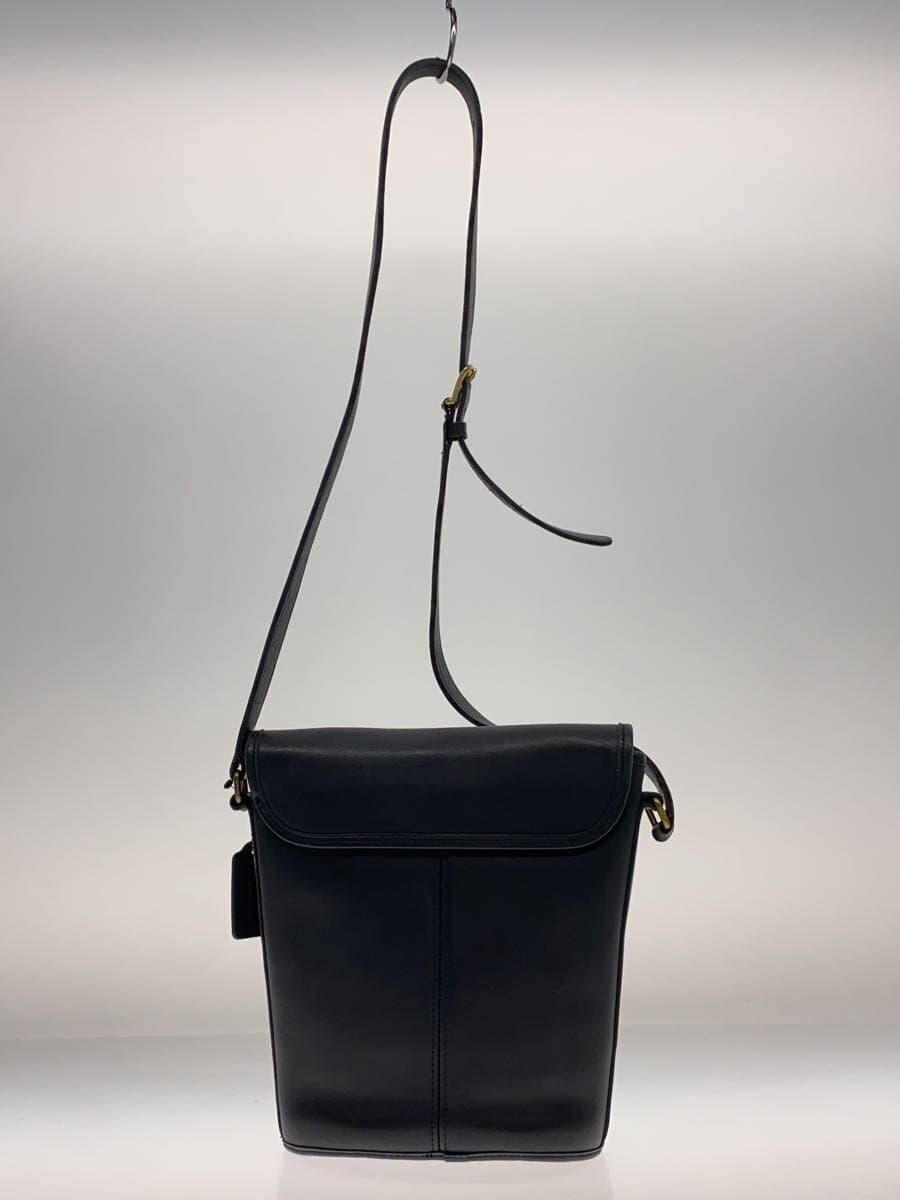 COACH Shoulder Bag Leather Black Solid F4C-9936 3