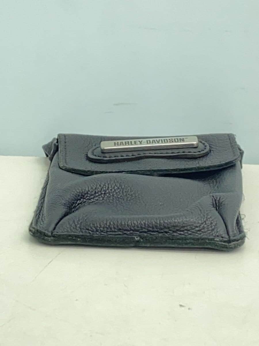 HARLEY DAVIDSON Shoulder Bag Leather BLK 4