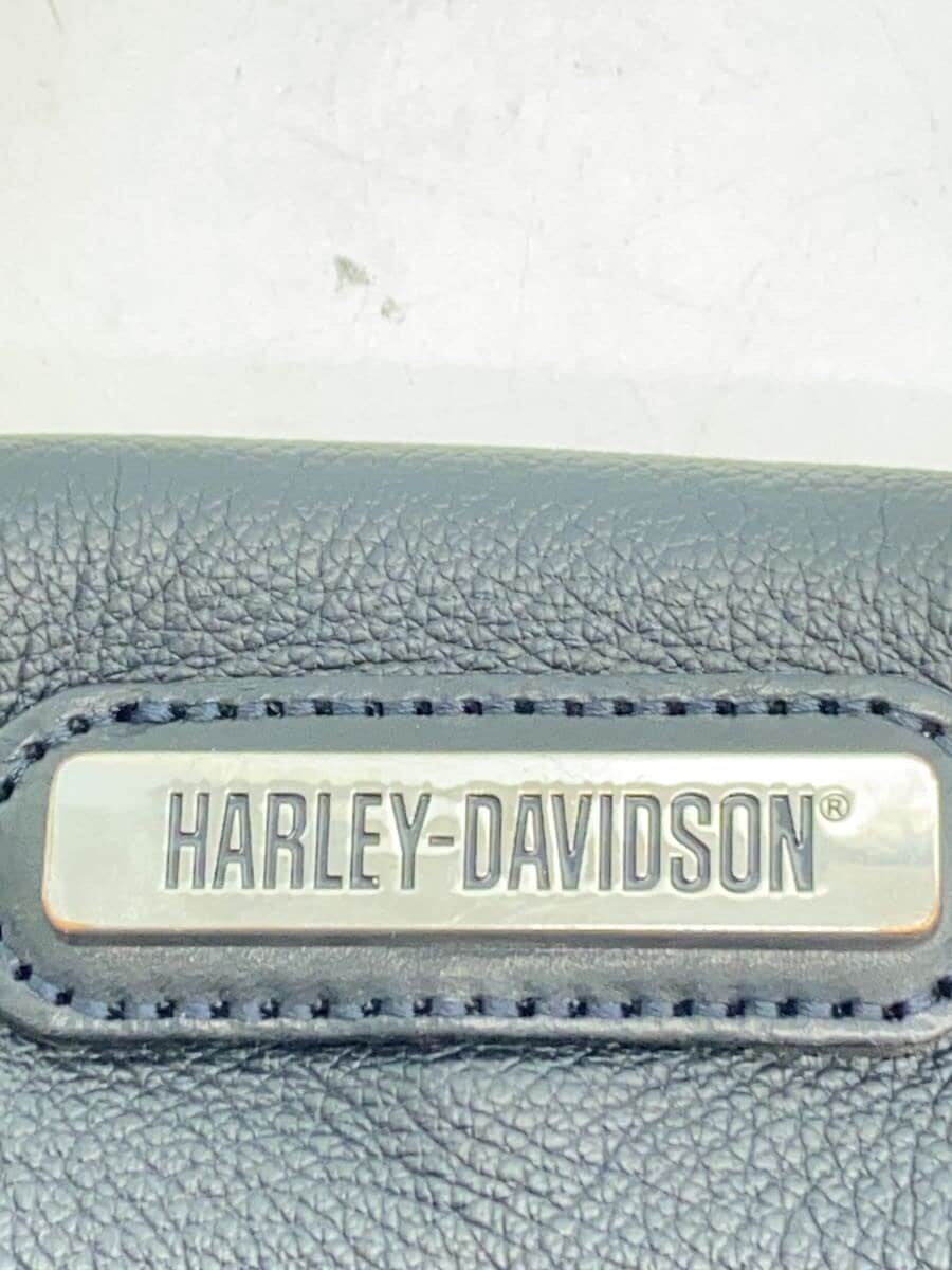 HARLEY DAVIDSON Shoulder Bag Leather BLK 5