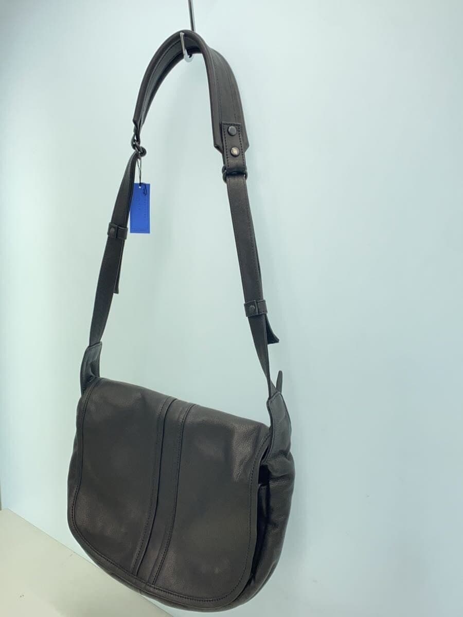 CORBO Shoulder Bag Leather BLK 2