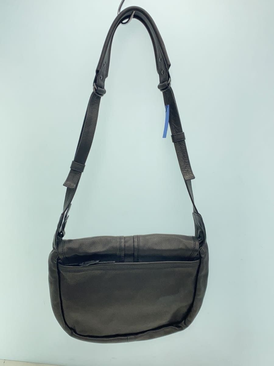 CORBO Shoulder Bag Leather BLK 3