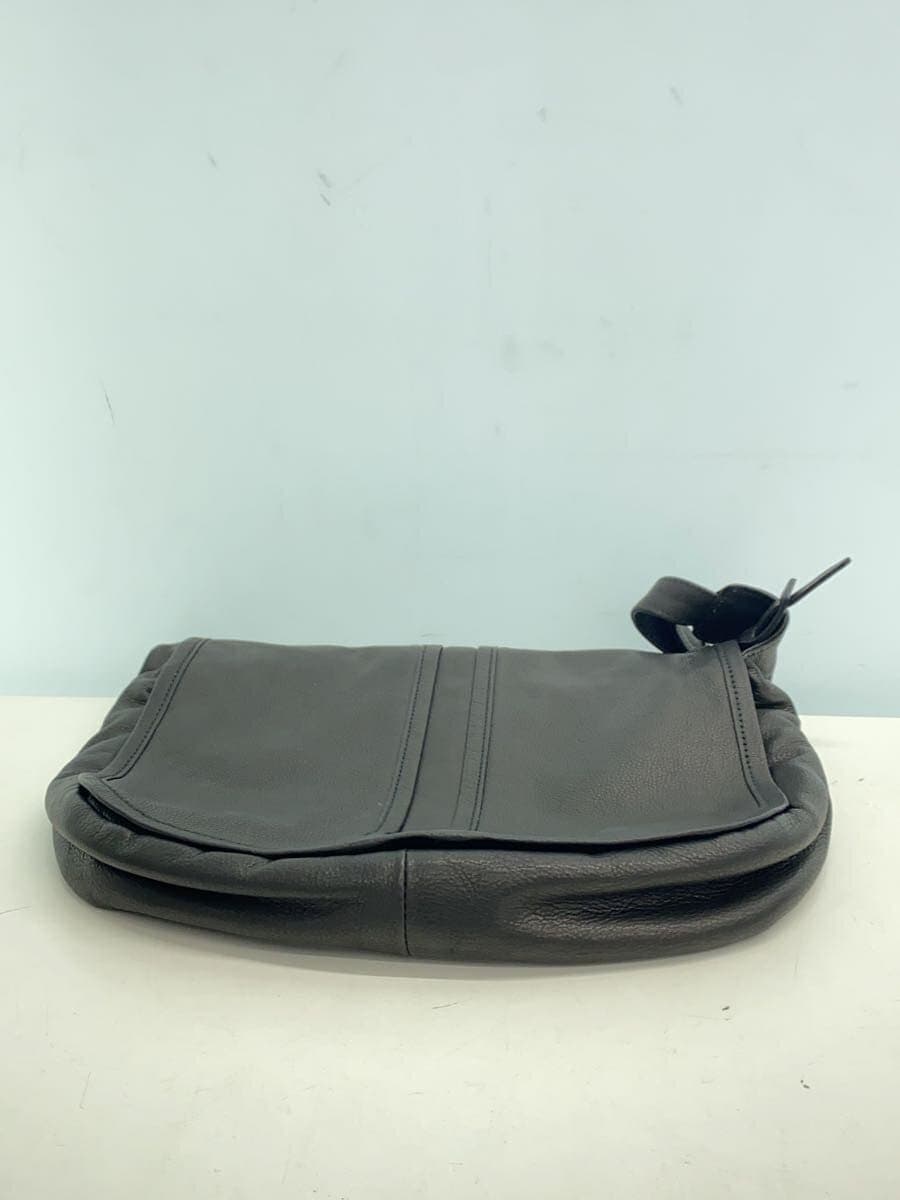 CORBO Shoulder Bag Leather BLK 4