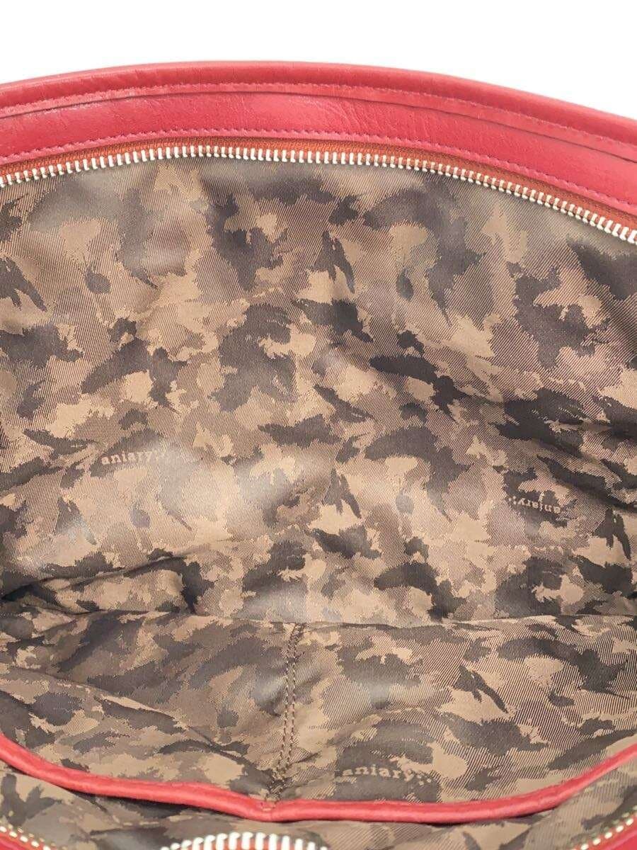 aniary Tote Bag Leather RED 6