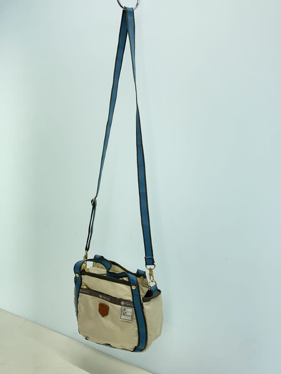 LESPORTSAC Shoulder Bag Nylon WHT 2