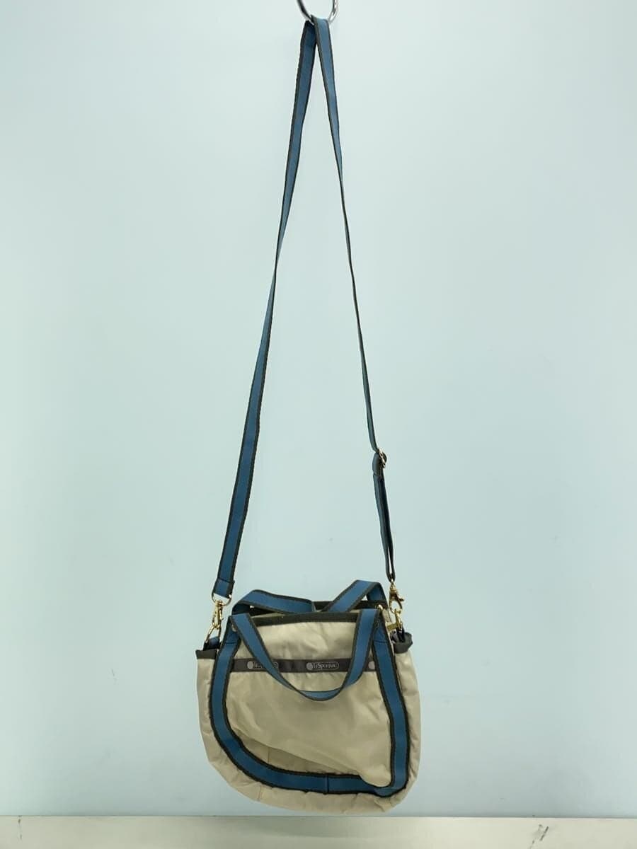 LESPORTSAC Shoulder Bag Nylon WHT 3