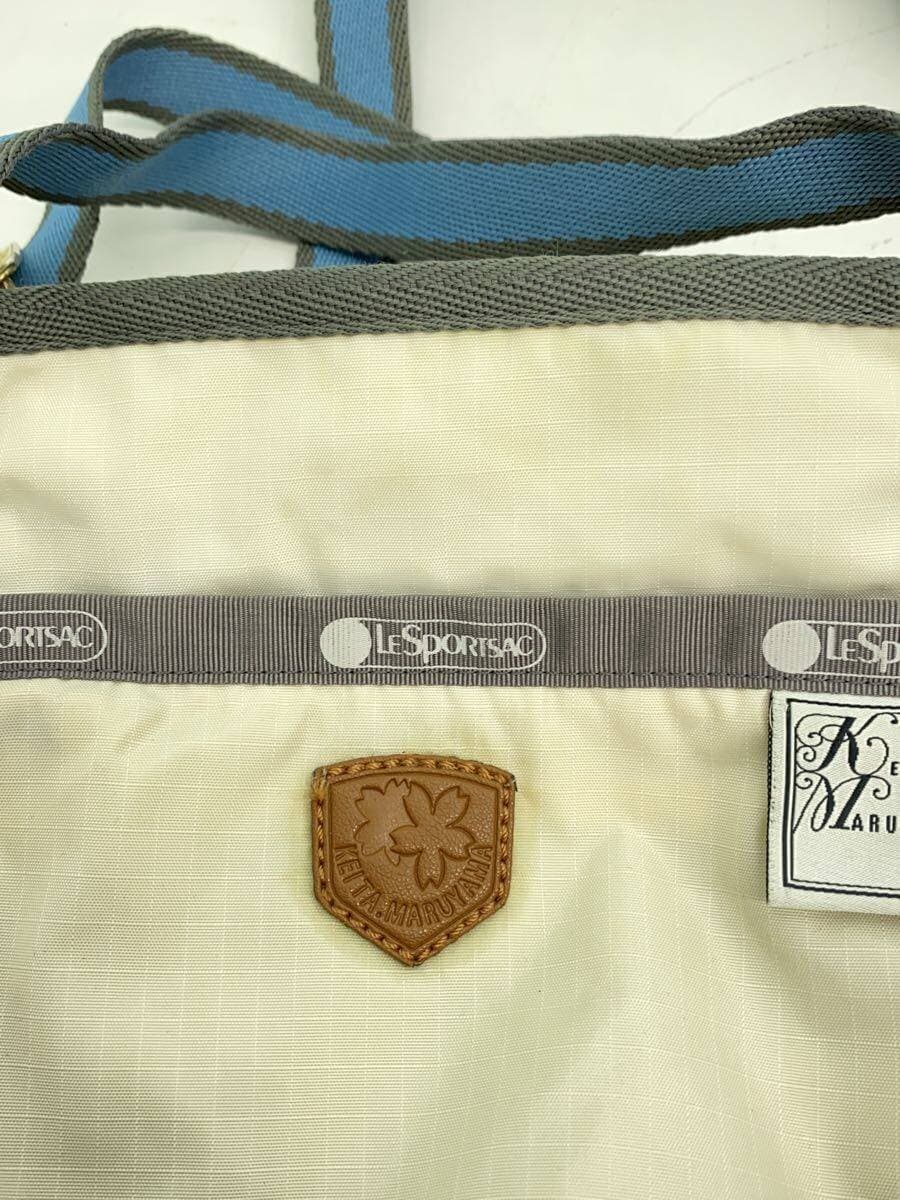 LESPORTSAC Shoulder Bag Nylon WHT 5