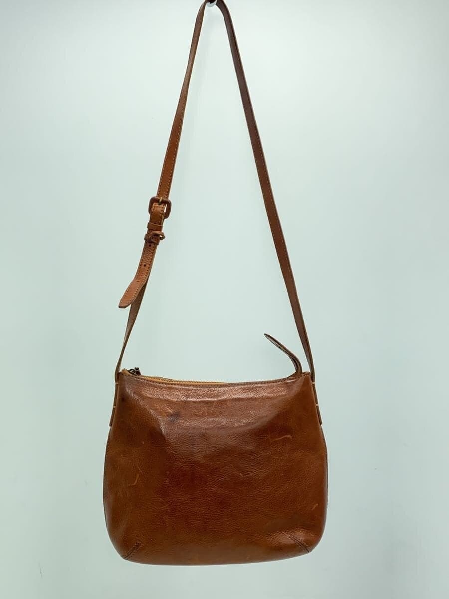 GENTEN Shoulder Bag Leather BRW Solid 3
