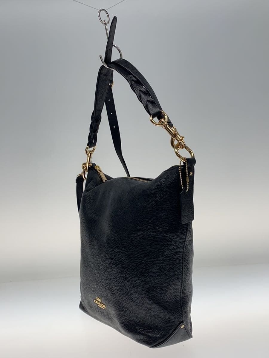 COACH Shoulder Bag_Duffle Leather BLK F31507 2