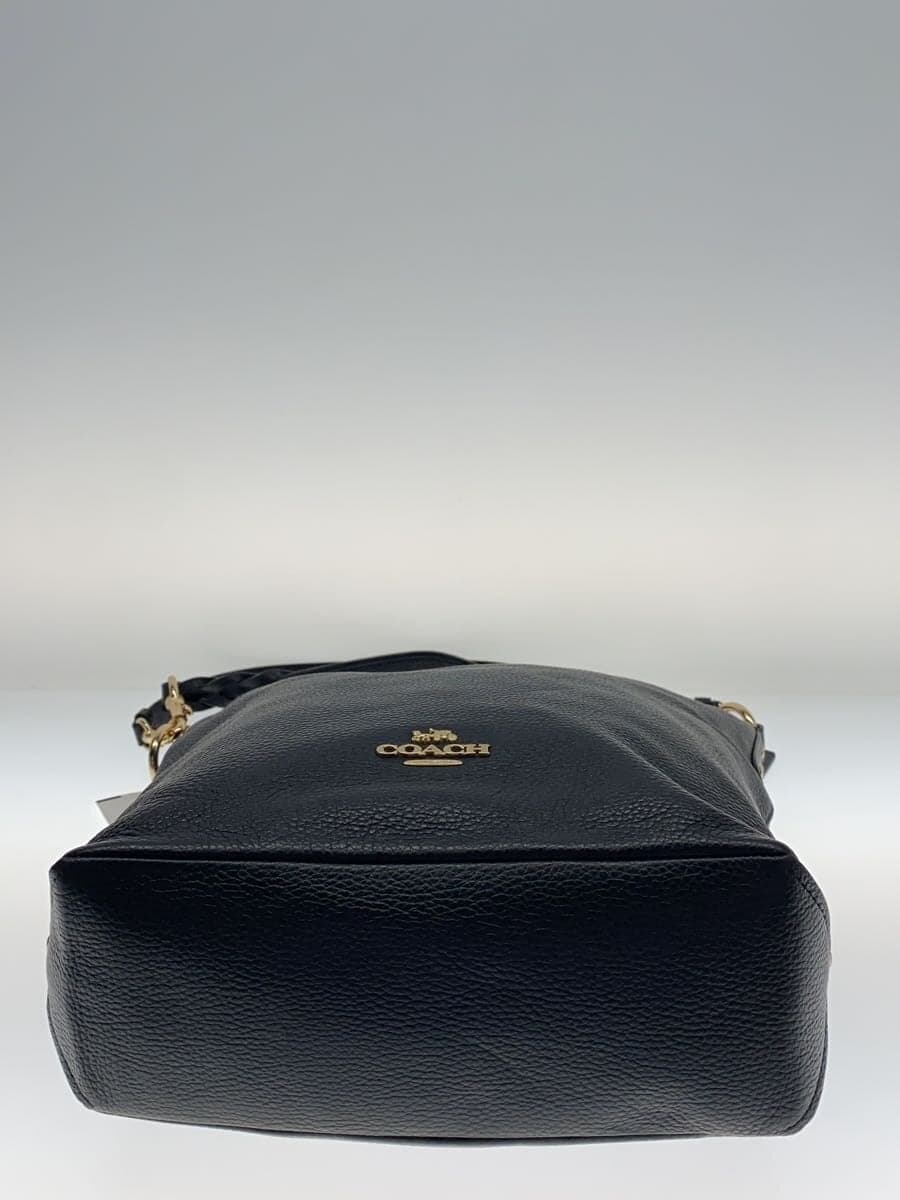 COACH Shoulder Bag_Duffle Leather BLK F31507 4