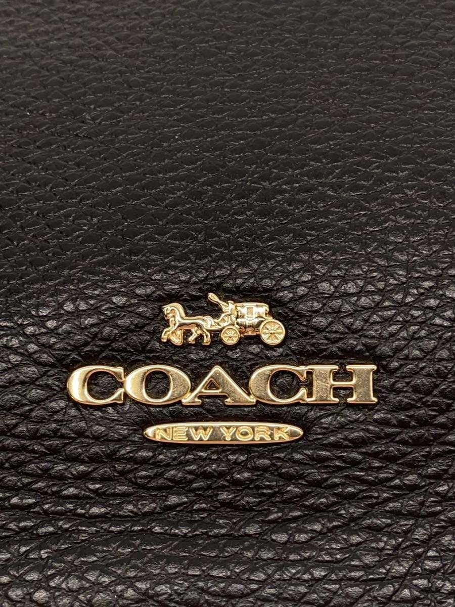 COACH Shoulder Bag_Duffle Leather BLK F31507 5