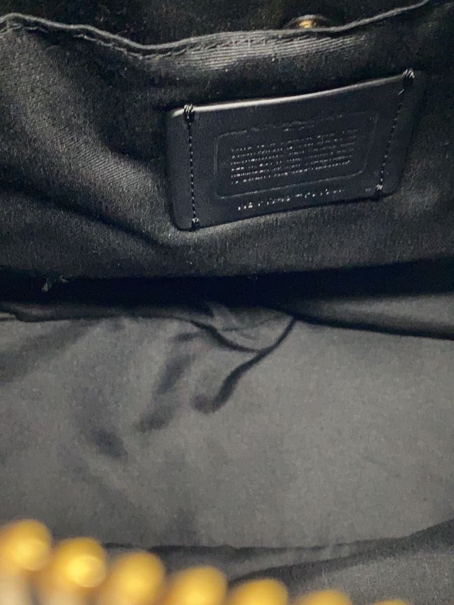 COACH Shoulder Bag_Duffle Leather BLK F31507 6