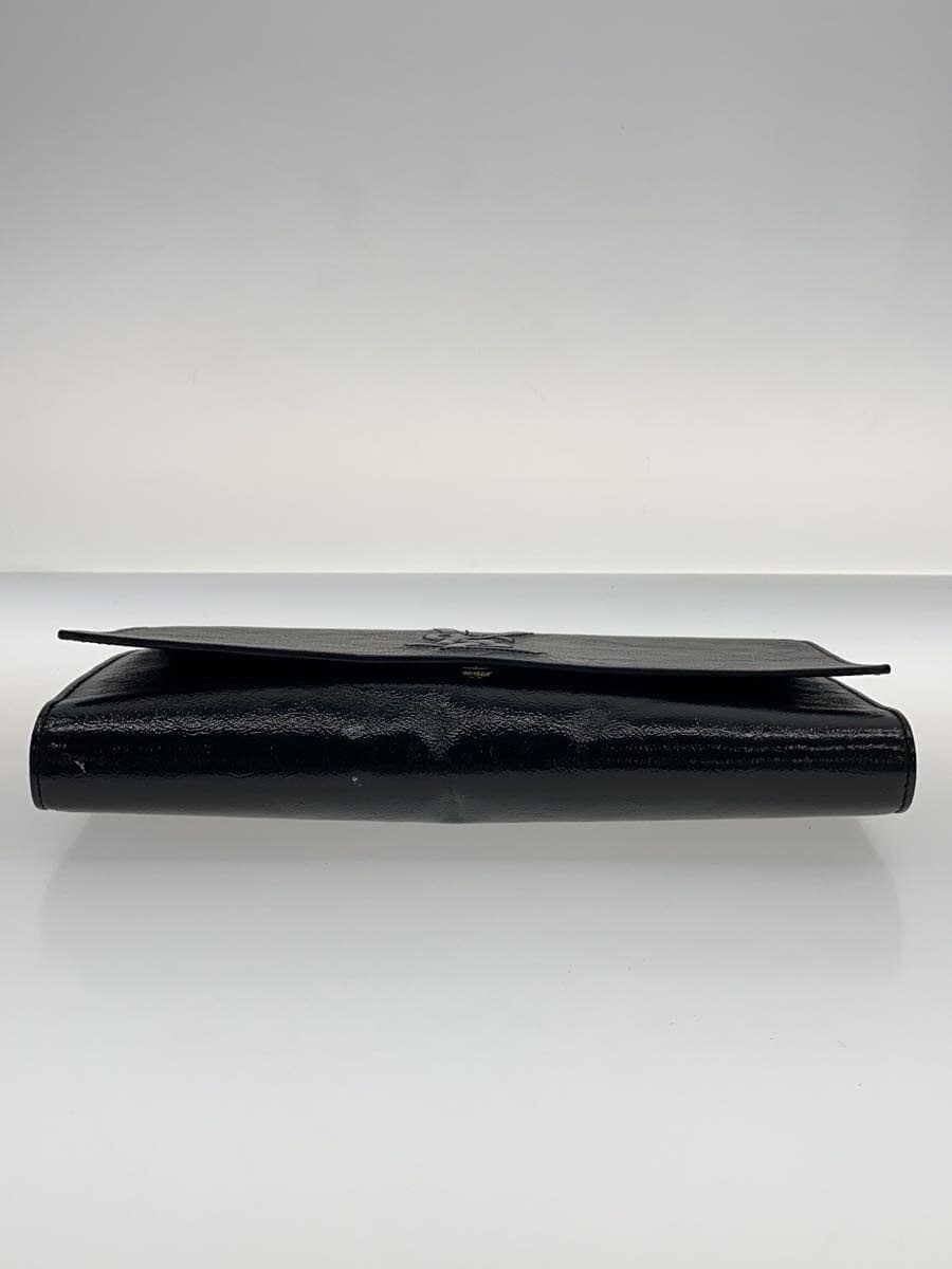 YVES SAINT LAURENT clutch bag -- BLK 4