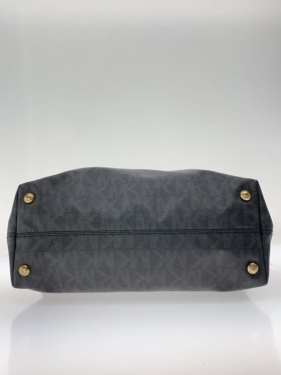 MICHAEL KORS Shoulder Bag Leather BLK All Over Pattern AP-1207 4