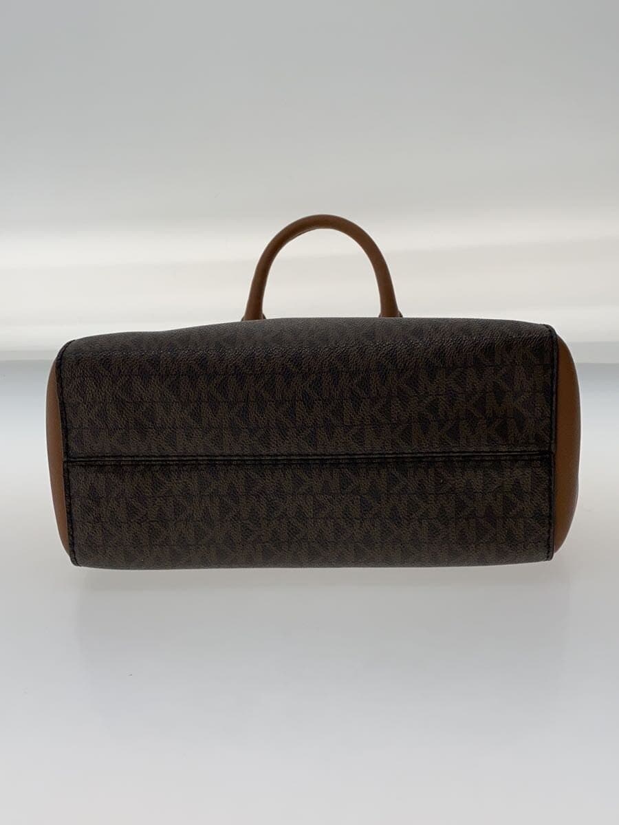 MICHAEL KORS Shoulder Bag Leather BRW All Over Pattern DI-2001 4