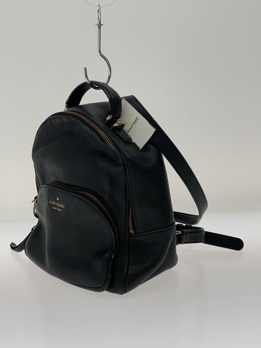 kate spade new york Backpack Leather BLK 2