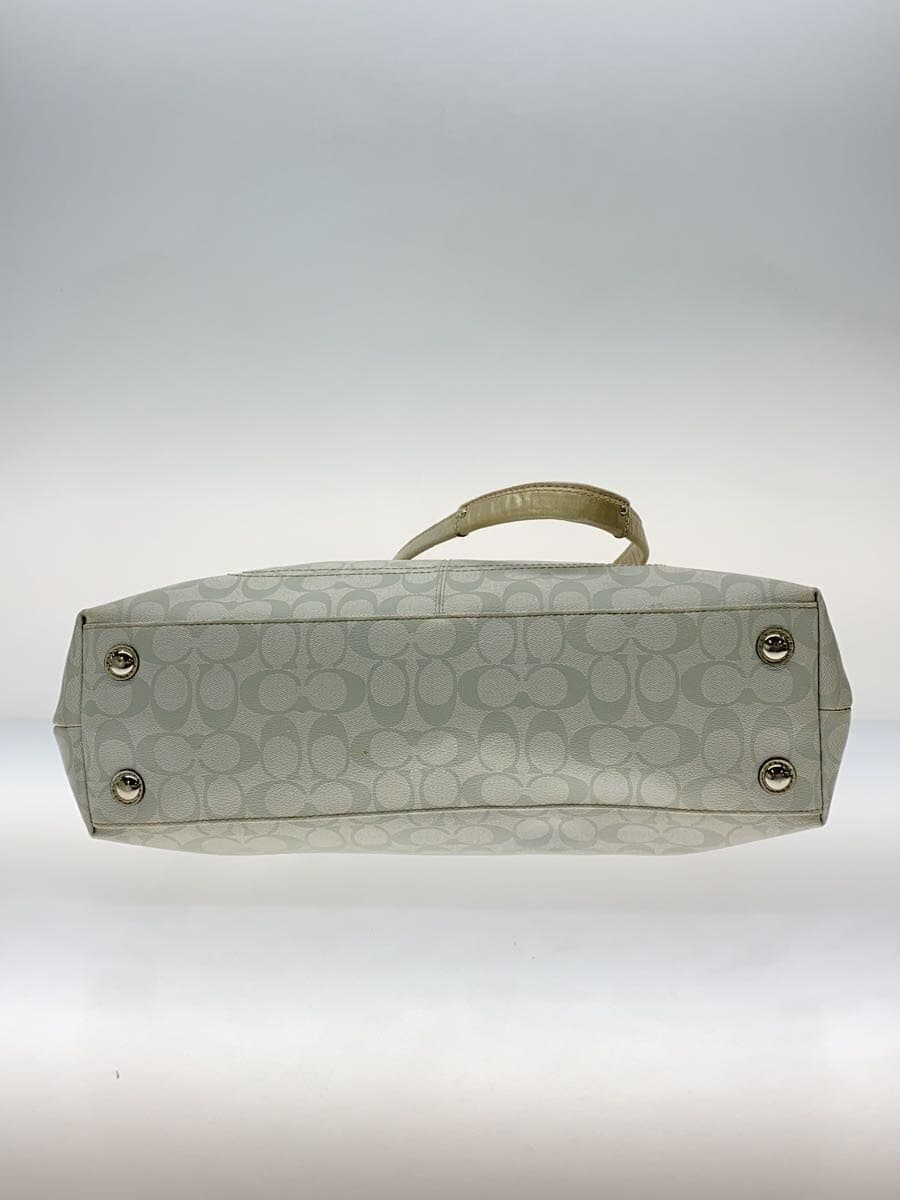 COACH tote bag -- CRM monogram f15705 4