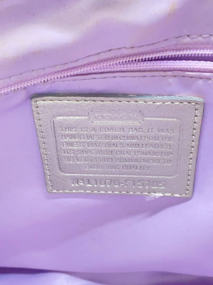 COACH tote bag -- CRM monogram f15705 5