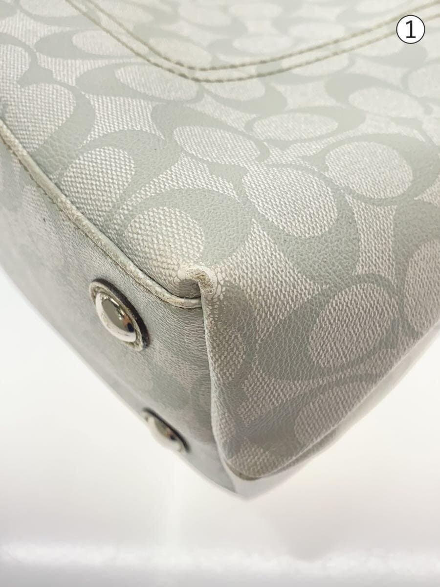 COACH tote bag -- CRM monogram f15705 7